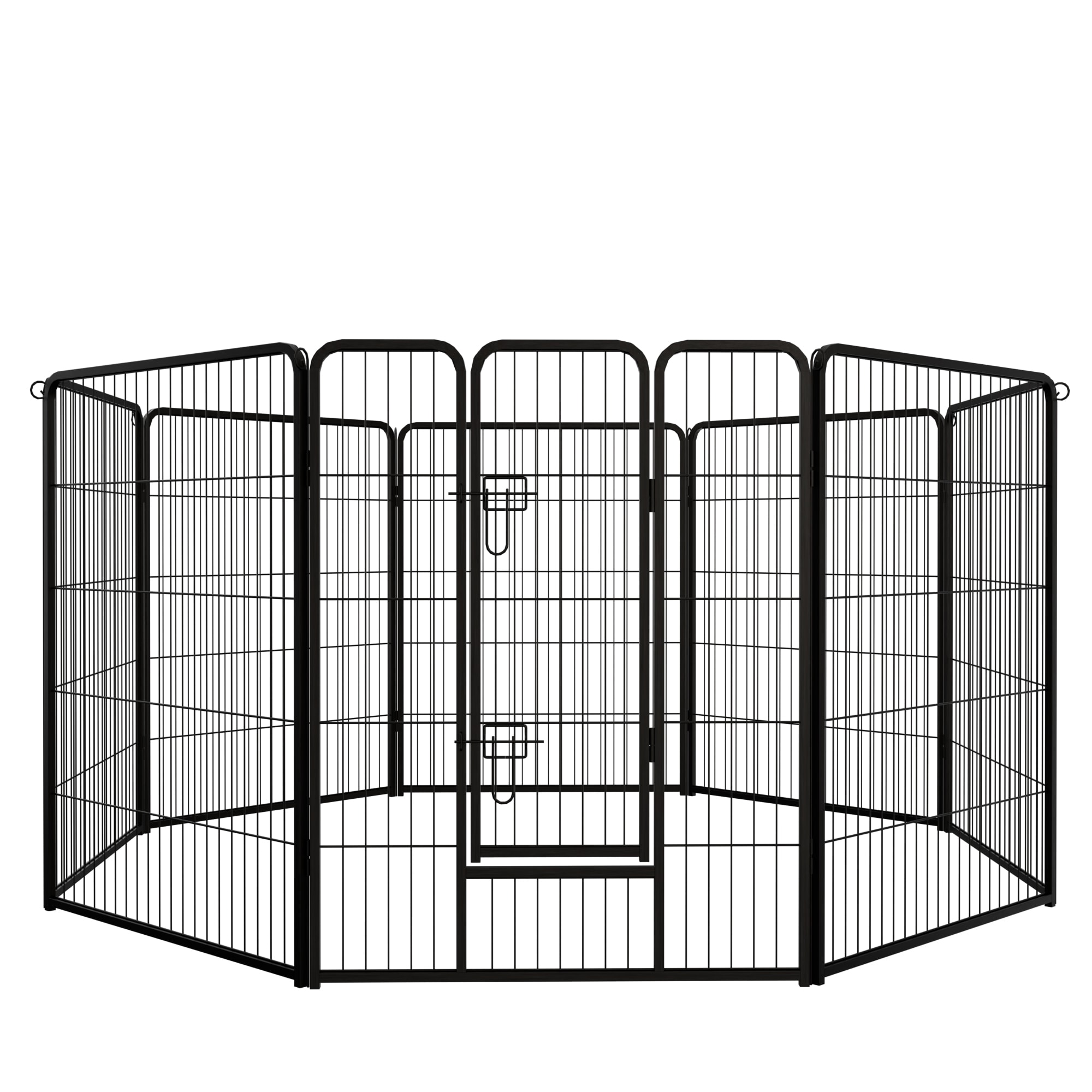 Dog Playpen For Large Medium And Small Dogs Foldable Pet Exercise Pen_voghion.com